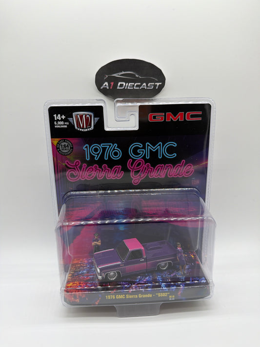 M2 Machines Diorama 1976 GMC Sierra Grande - “SS02”