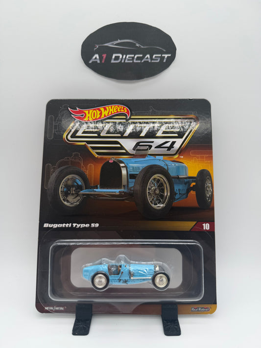 Hot Wheels Elite 64 Bugatti Type 59