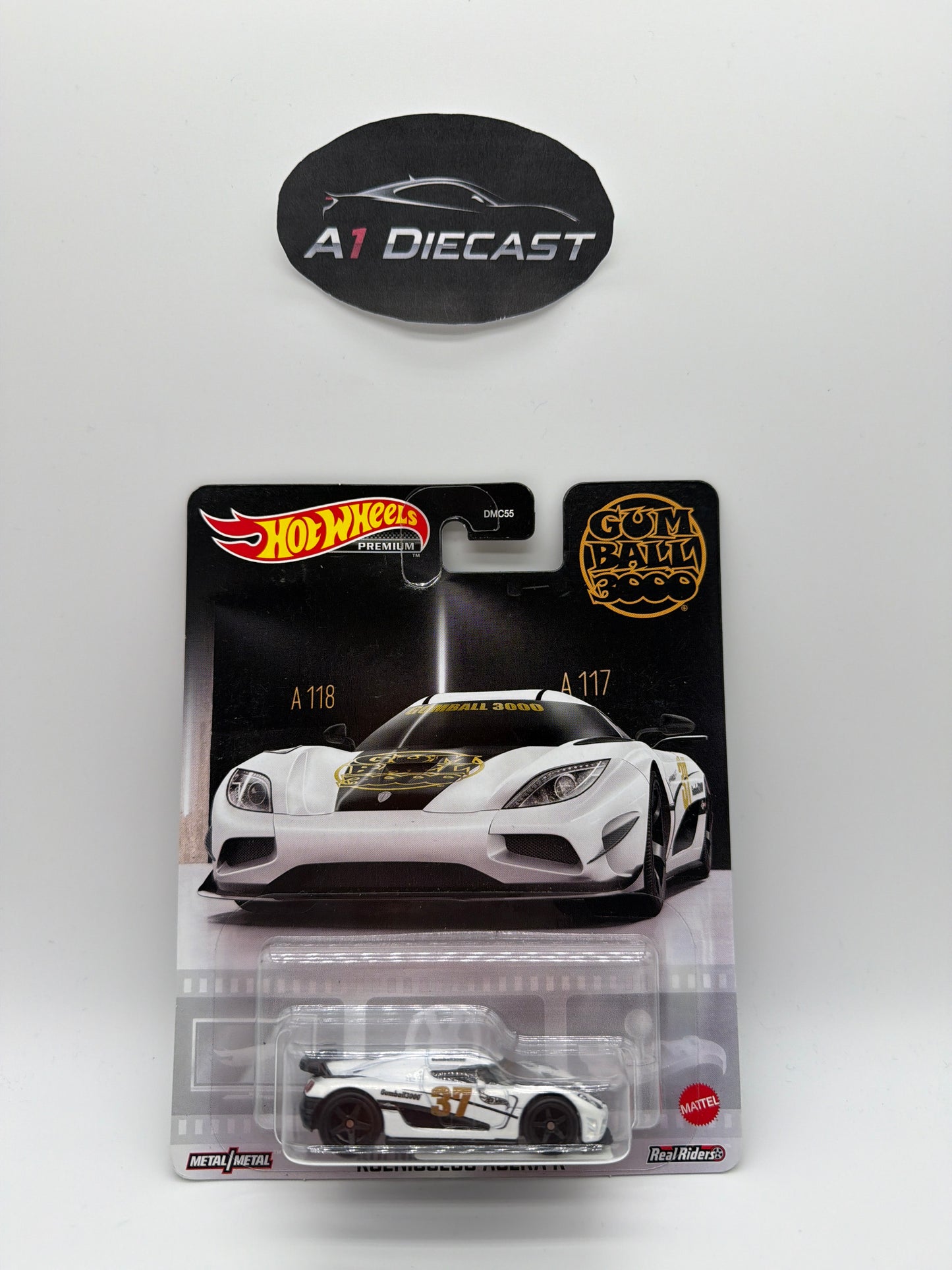 Hot Wheels Premium Gum Ball 3000 Koenigsegg Agera R