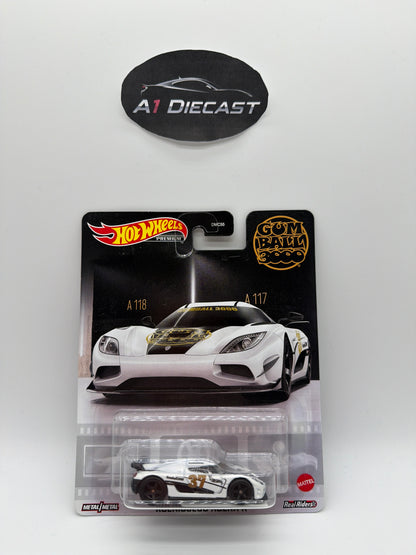 Hot Wheels Premium Gum Ball 3000 Koenigsegg Agera R