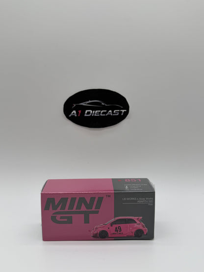 Mini GT LB-Works x Abas Works Abarth 595