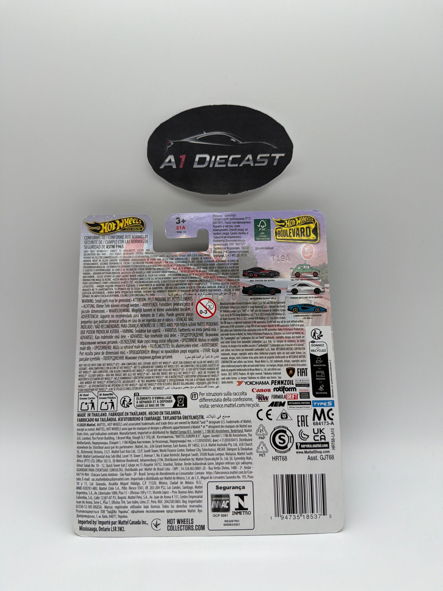 Hot Wheels Premium Boulevard Mitsubishi 3000GT VR-4