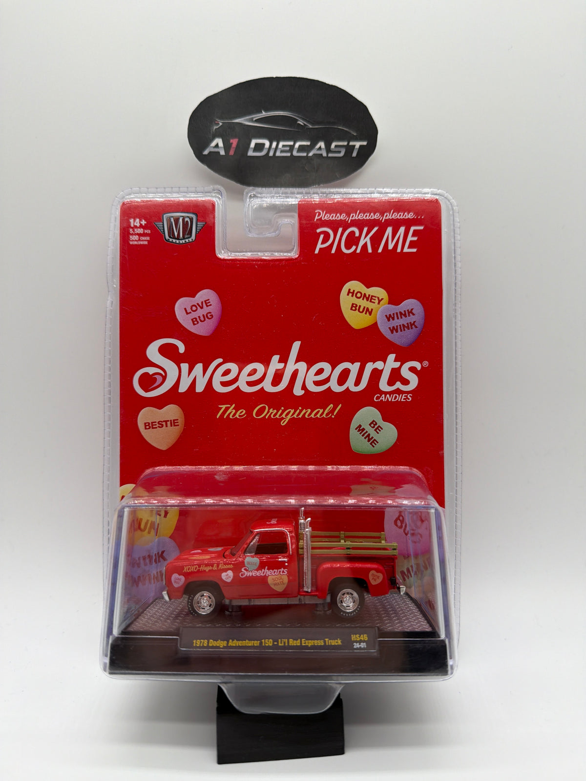 M2 Machines 1978 Dodge Adventurer 150 - Li’l Red Express Truck