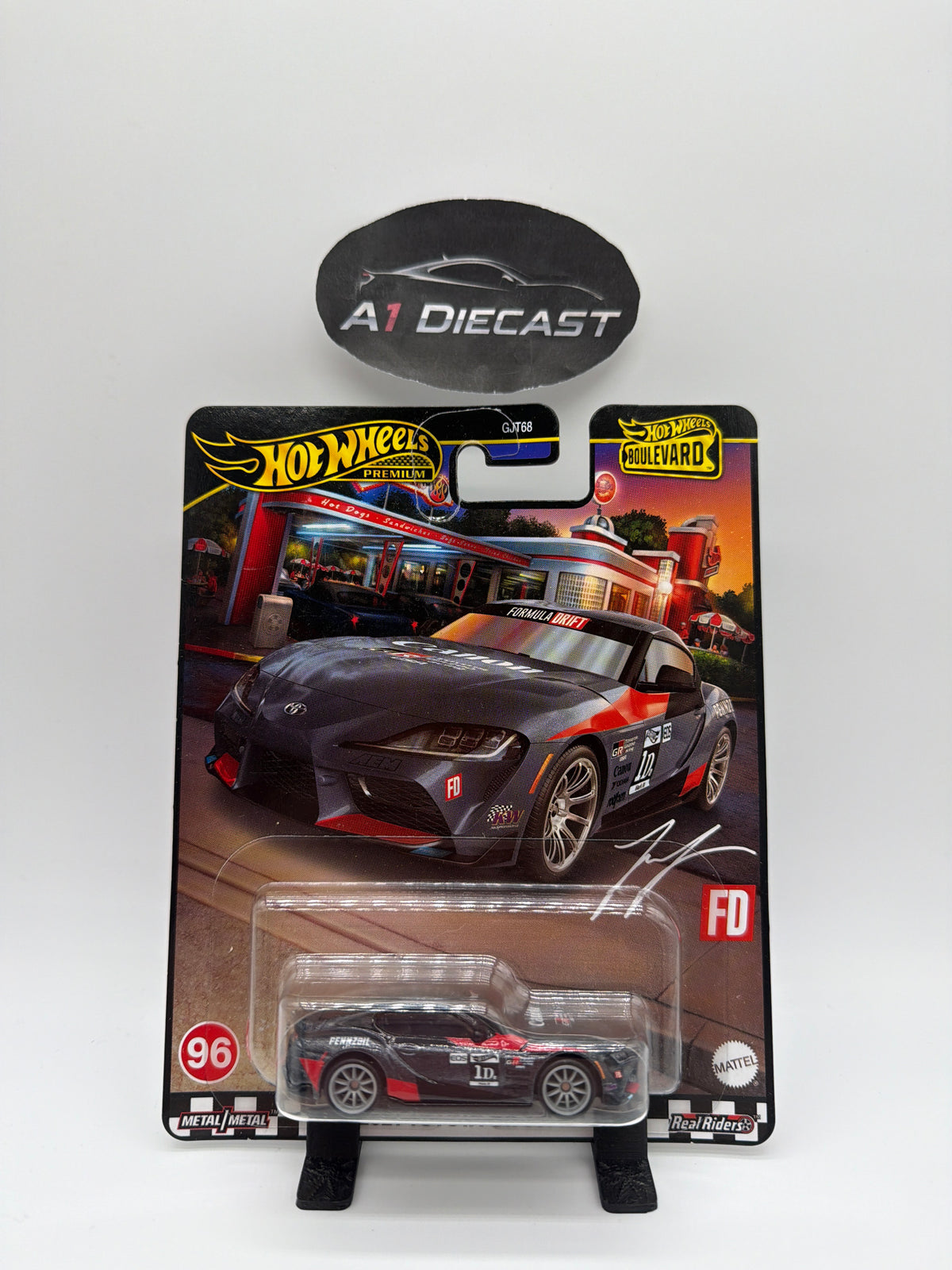 Hot Wheels Premium Boulevard 2021 Toyota GR Supra