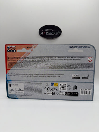Majorette Racing Deluxe Trailer Mack Granite + Nissan GT-R Nismo GT3