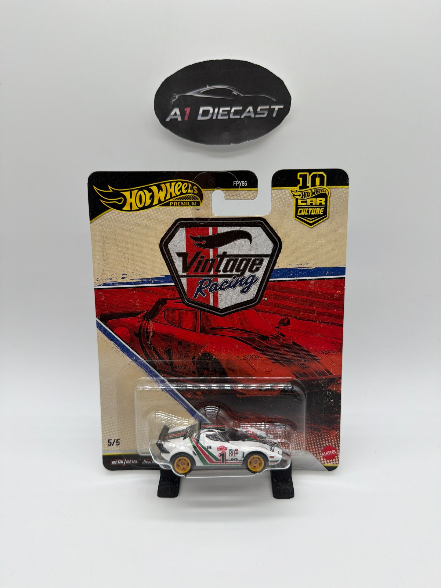 Hot Wheels Premium Vintage Racing Lancia Stratos