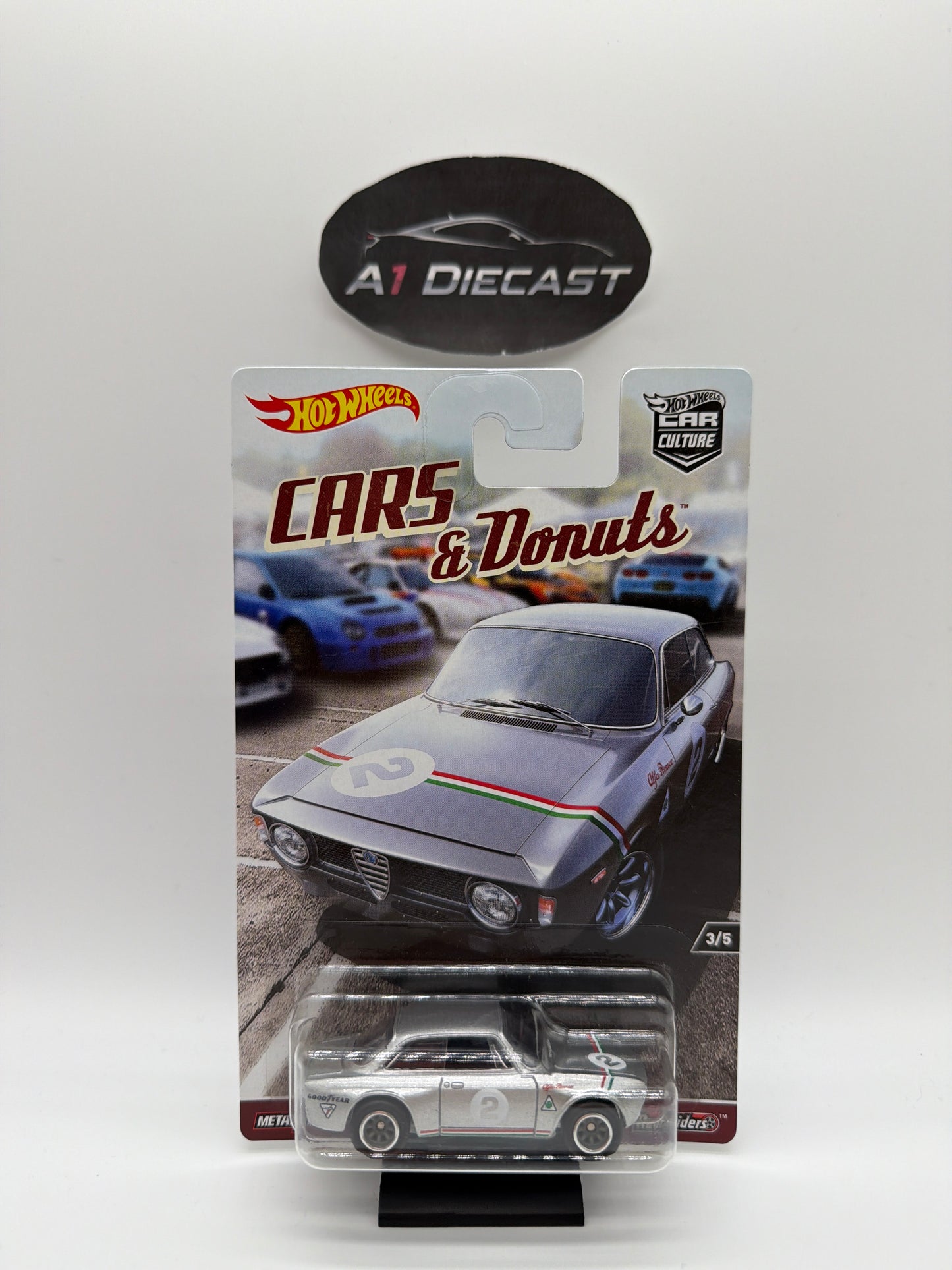 Hot Wheels Car Culture Cars & Donuts Alfa Romeo Giulia Sprint GTA