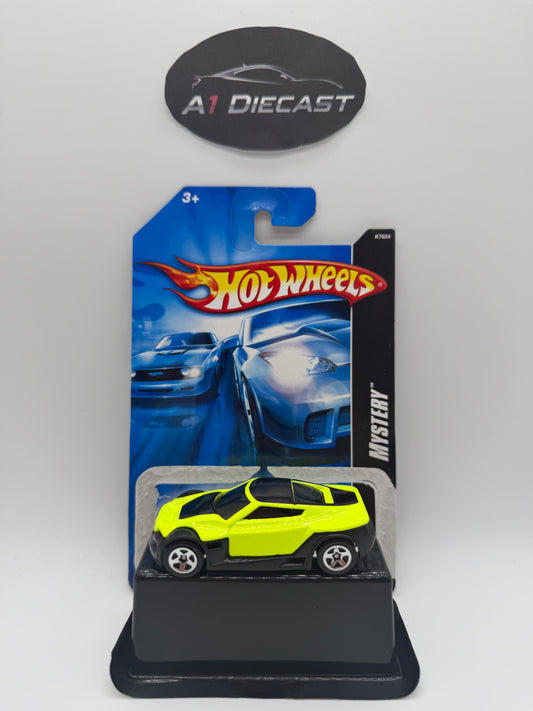 Hot Wheels Mystery Symbollc Neon Yellow