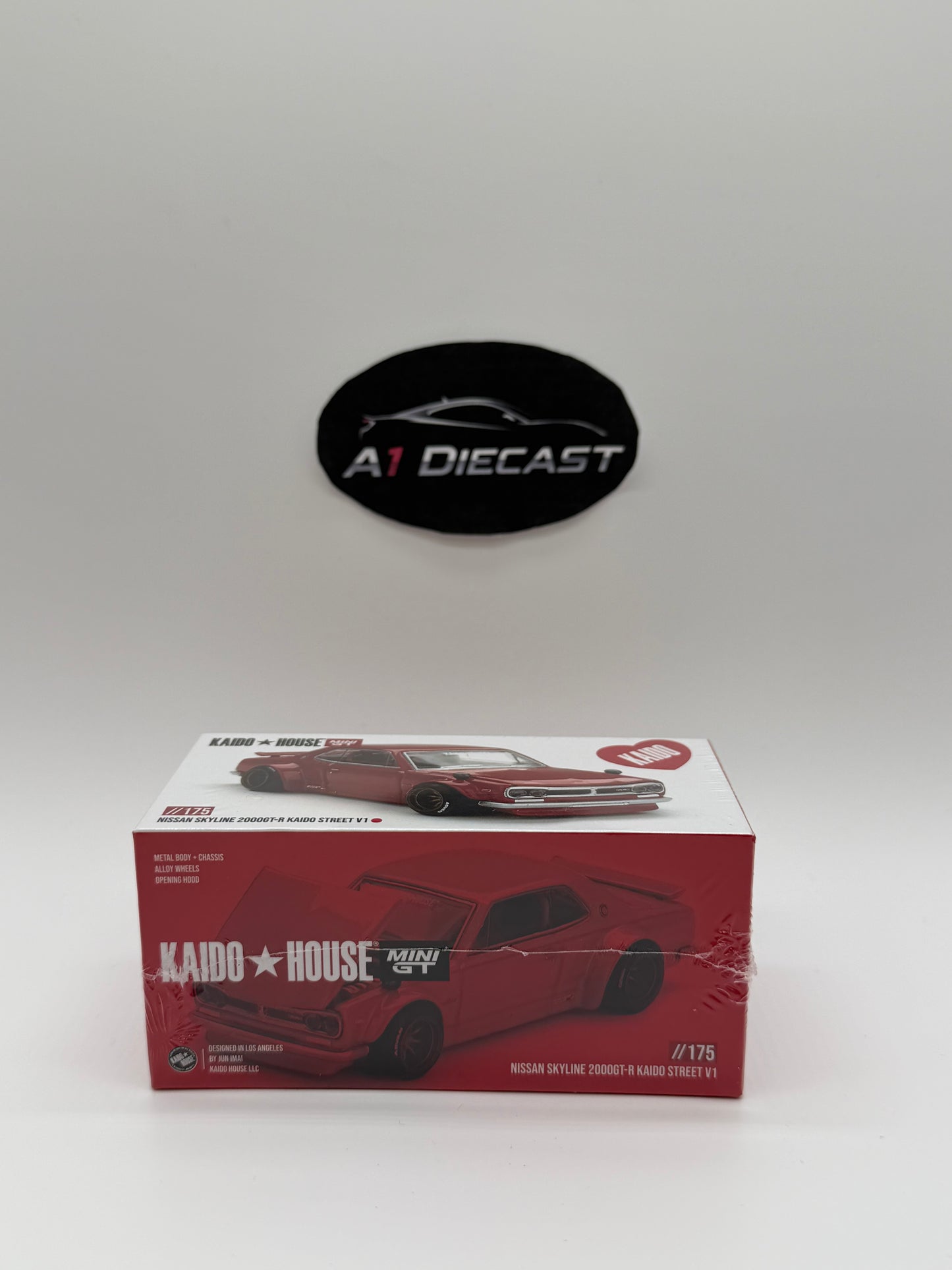 Kaido House Mini GT Nissan Skyline 2000 GT-R Kaido Street V1