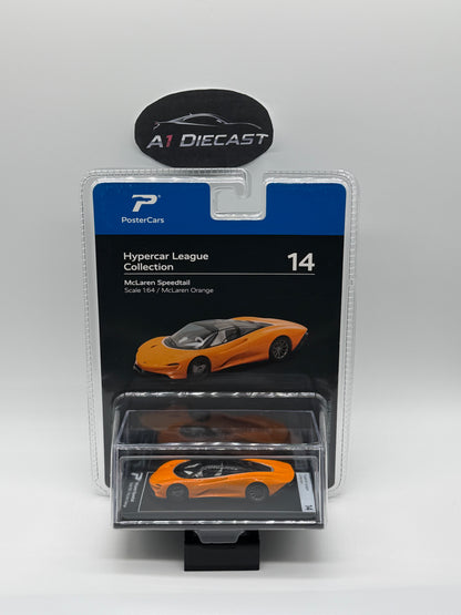 PosterCars Hypercar League Collection McLaren Speedtail
