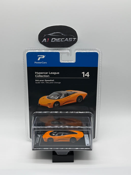 PosterCars Hypercar League Collection McLaren Speedtail