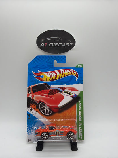Hot Wheels Corvette Grand Sport Treasure Hunt Short Card