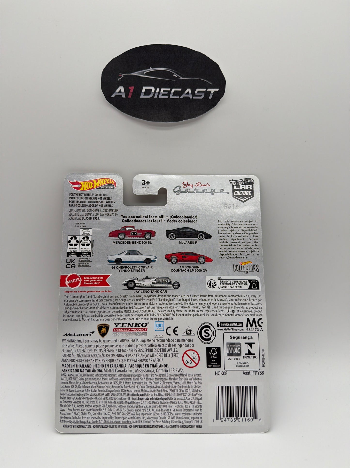 Hot Wheels Premium Car Culture McLaren F1
