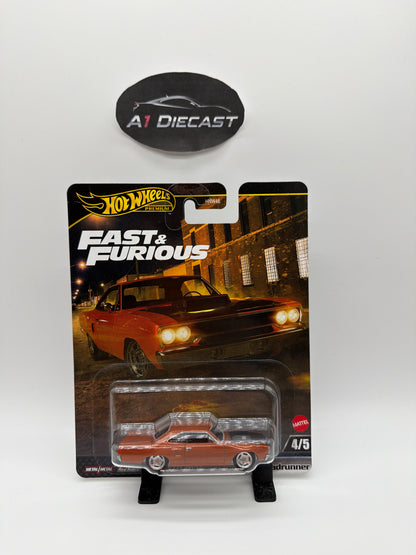 Hot Wheels Premium Fast & Furious 1970 Custom Plymouth Roadrunner