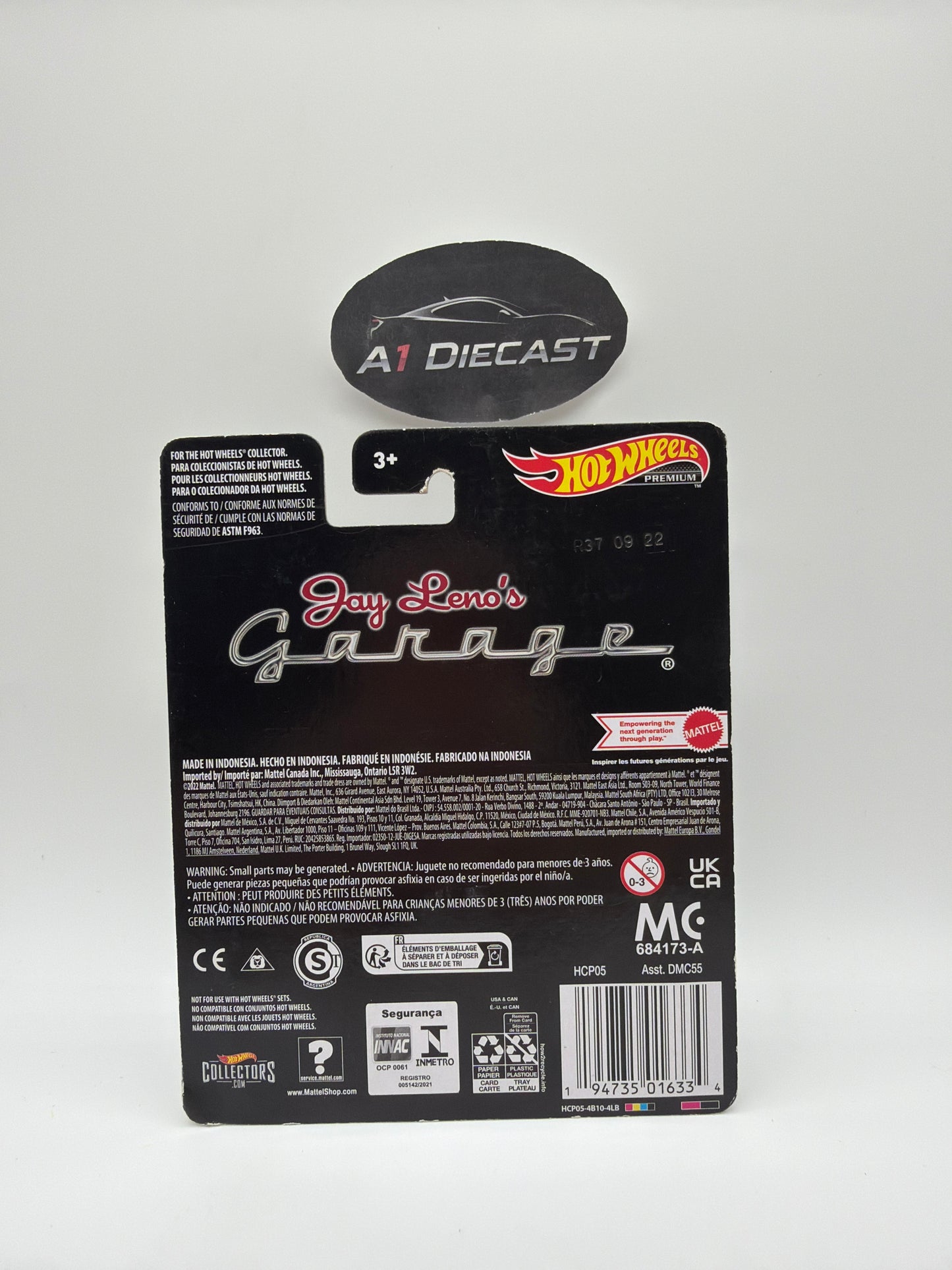 Hot Wheels Premium jay Leno’s Grarage EcoJet