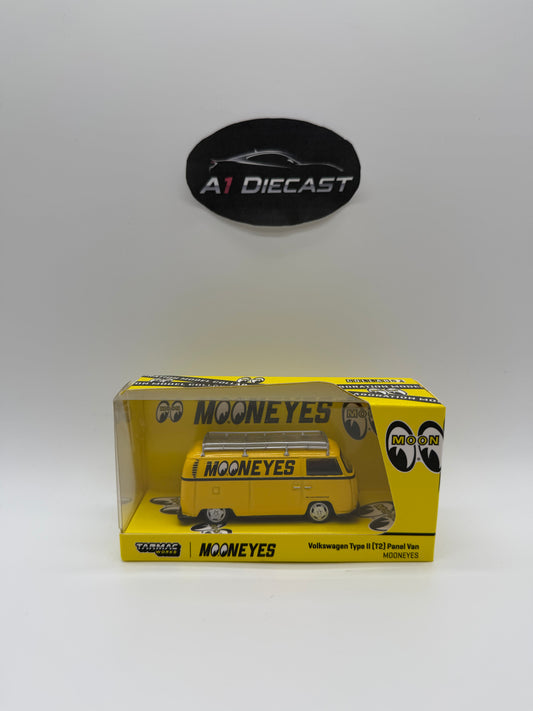 Tarmac Works Collab 64 MoonEyes Volkswagen Type II (T2) Panel Van