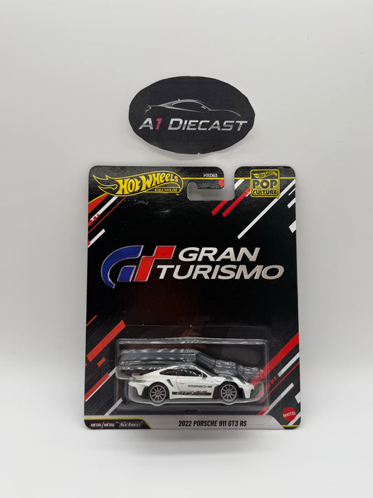Hot Wheels Premium Pop Culture Grand Turismo 2022 Porsche 911 GT3 RS