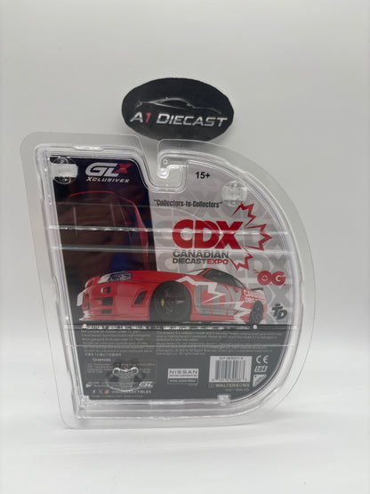 Greenlight Xclusive Dinner car Nissan Skyline R34 GT-R 1 of 400 Canadian Diecast Expo