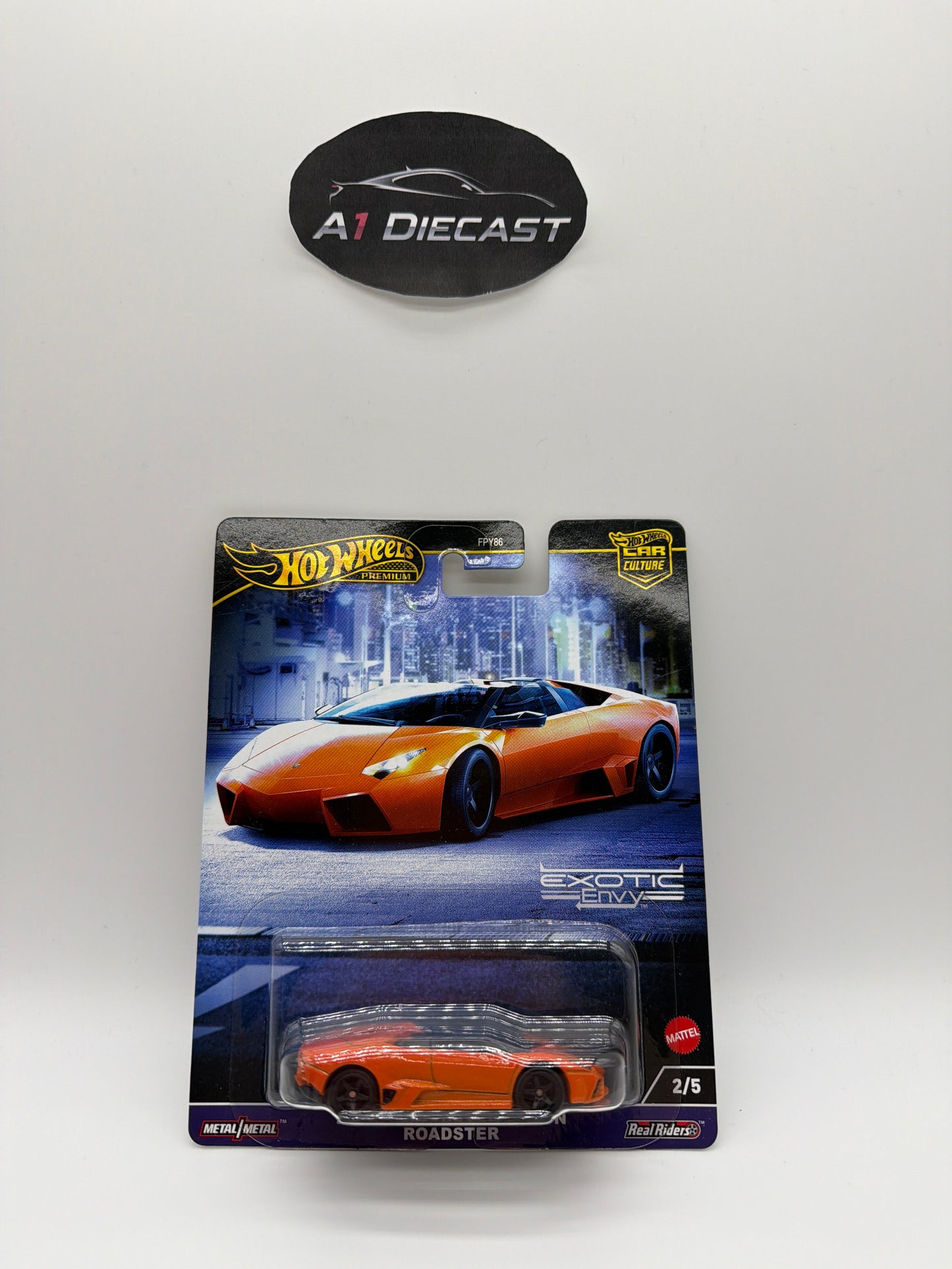Hot Wheels Premium Car Culture Lamborghini Reventon Roadster