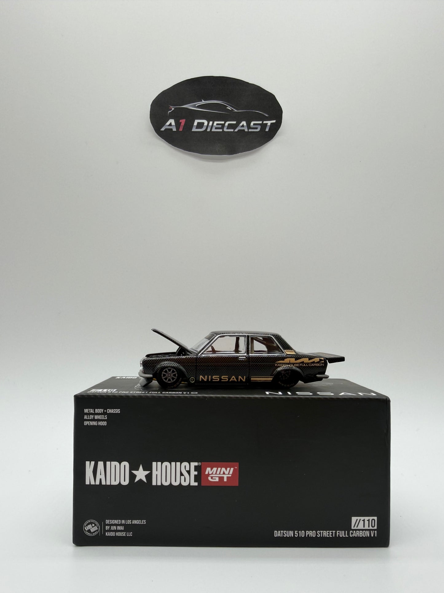 Kaido House Mini GT Datsun 510 Pro Street Full Carbon V1