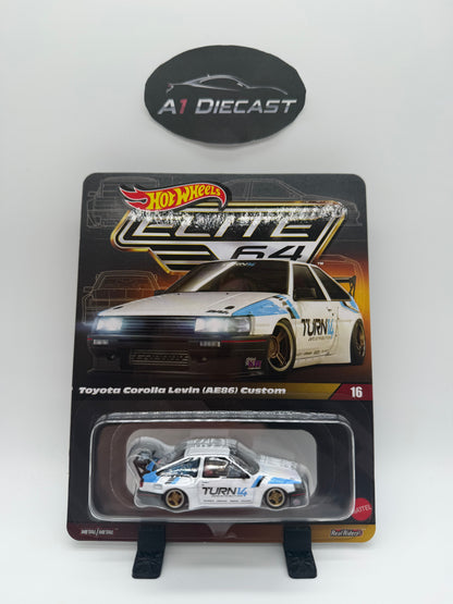 Hot Wheels Elite 64 Toyota Corolla Levin (AE86) Custom