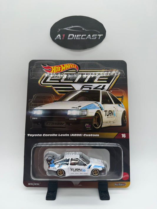 Hot Wheels Elite 64 Toyota Corolla Levin (AE86) Custom