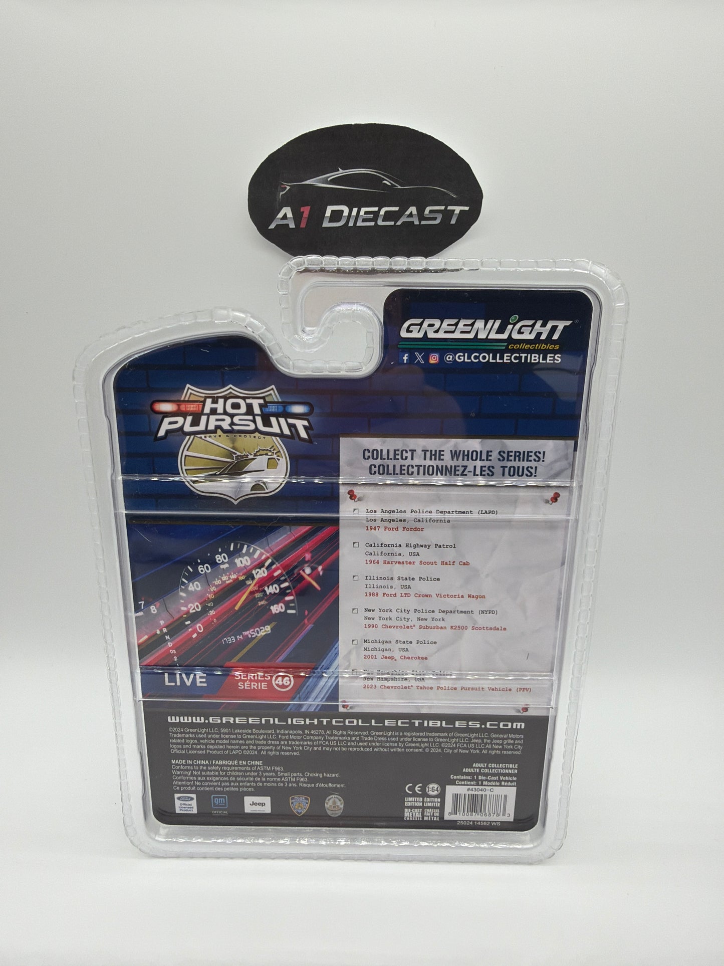 Greenlight Hot Pursuit 1988 Ford LTD Crown Victoria Wagon