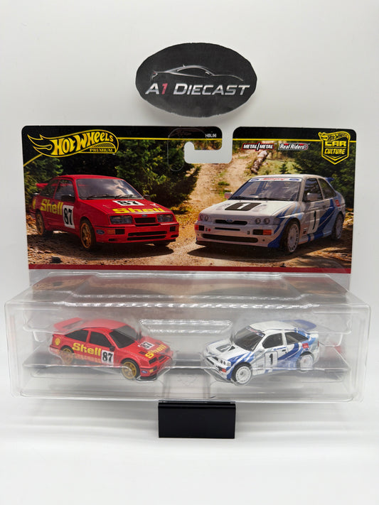 Hot Wheels Premium Car Culture ‘87 Ford Sierra Cosworth& ‘93 Ford Escort RS Cosworth