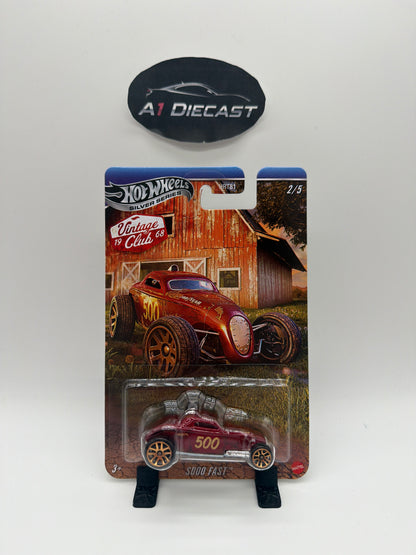 Hot Wheels Silver Series Vintage Club Sooo Fast