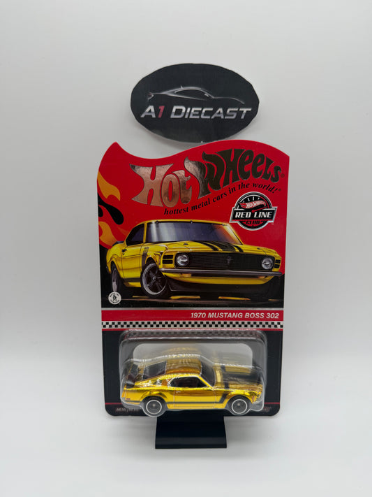 Hot Wheels Red Line Club 1970 Mustang Boss 302