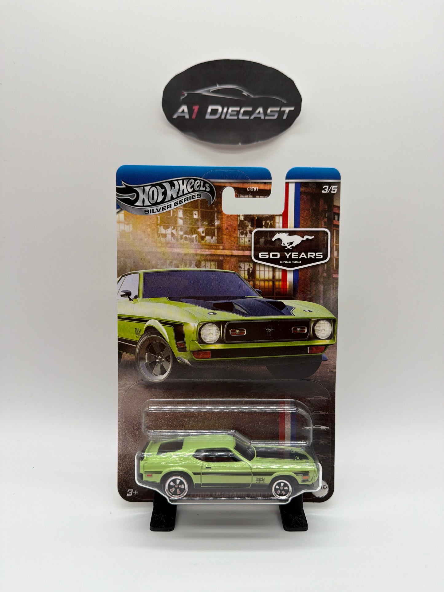 Hot Wheels Silver Series 60 years of Mustang Set of 5/5