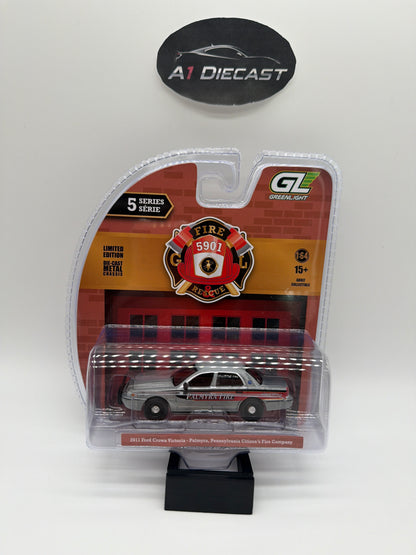 Greenlight Fire & Rescue 5901 Series 5 
 2011 Ford Crown Victoria Palmyra, Pennsylvania Citizen’s Fire Company Raw Chase