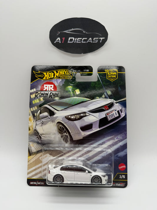 Hot Wheels Premium Car Culture Ronin Run II ‘07 Honda Civic Type R