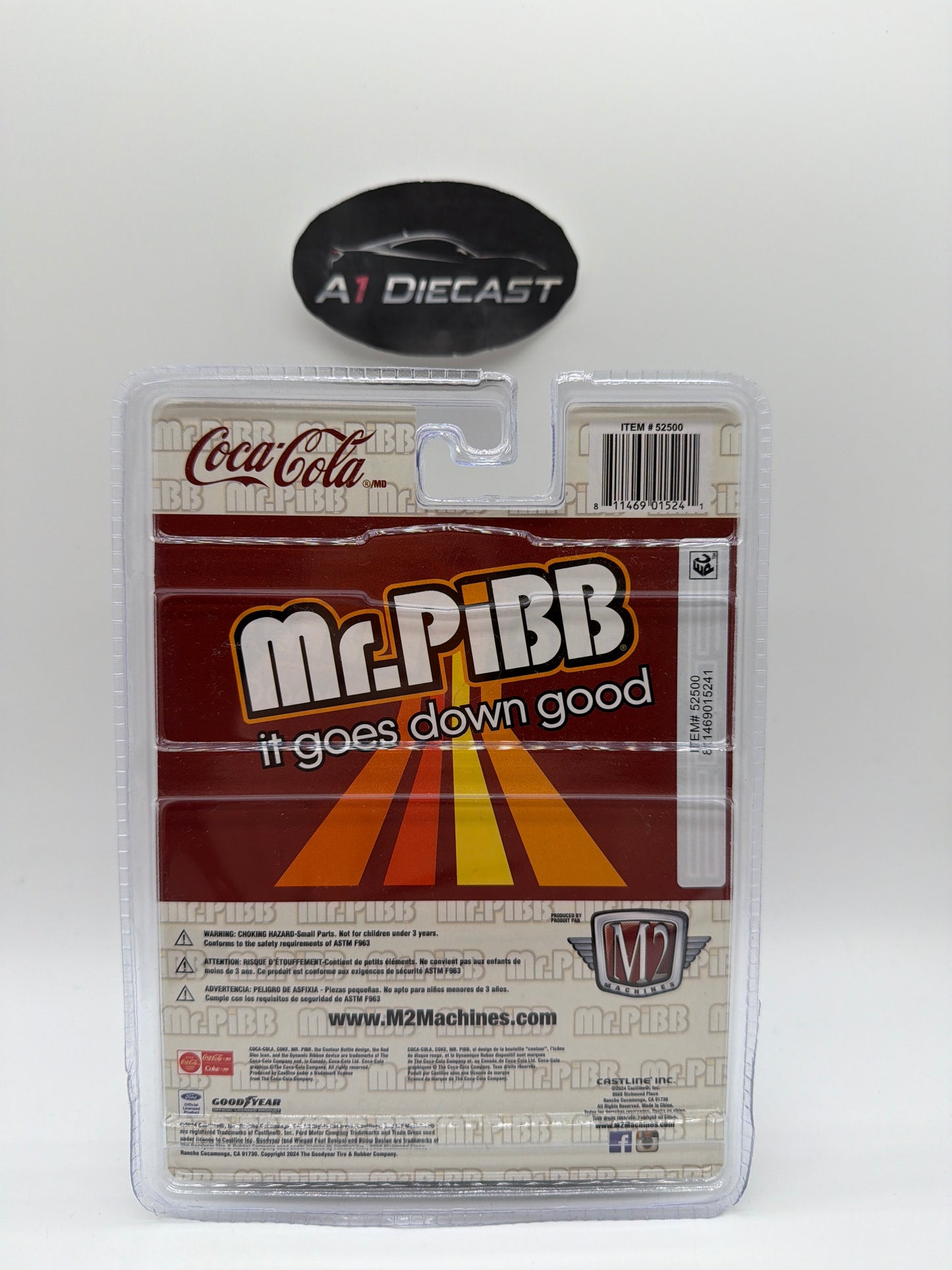 M2 Machines Coca-Cola Mr.Pibb 1970 Ford Torino Cobra Chase