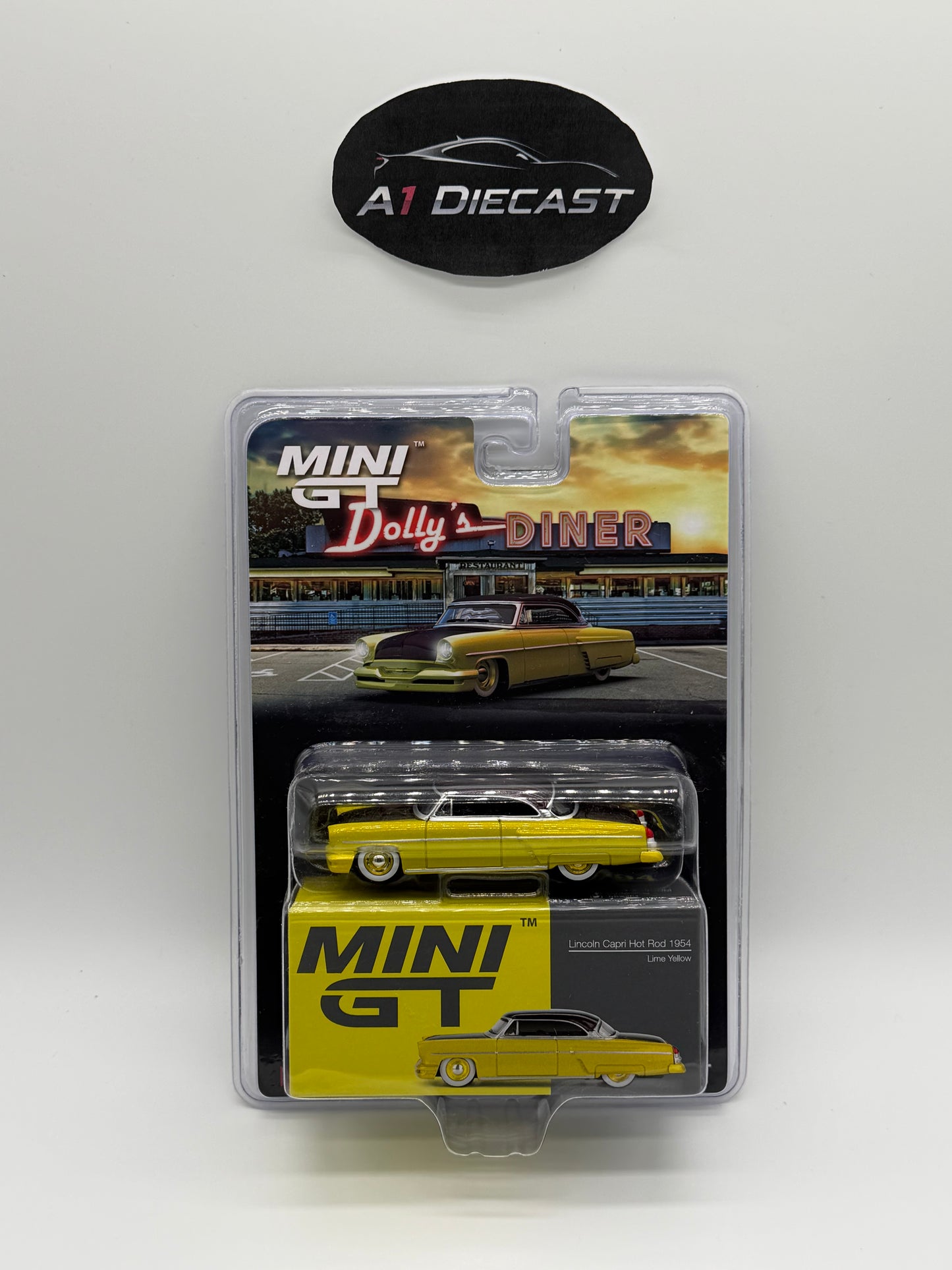 Mini GT Lincoln Capri Hot Rod 1954    MGT00794-BL