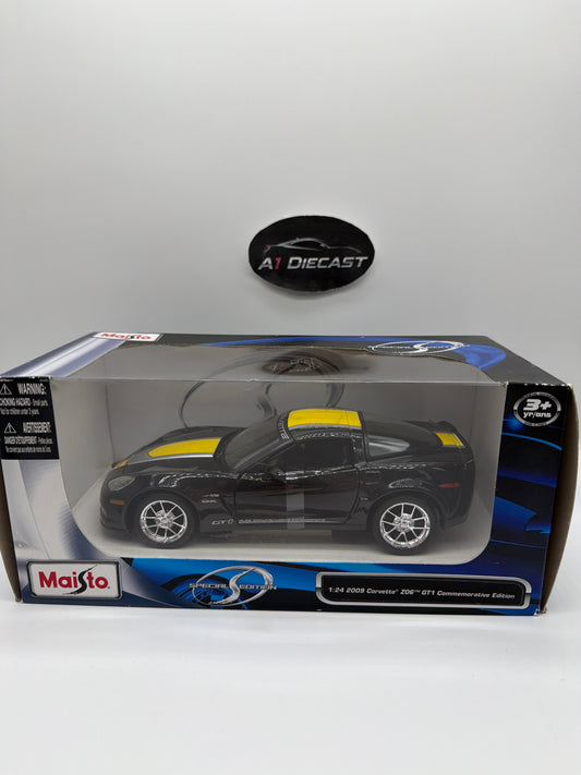 Maisto 1:24 2009 Corvette Z06 GT1 Commemorative Edition