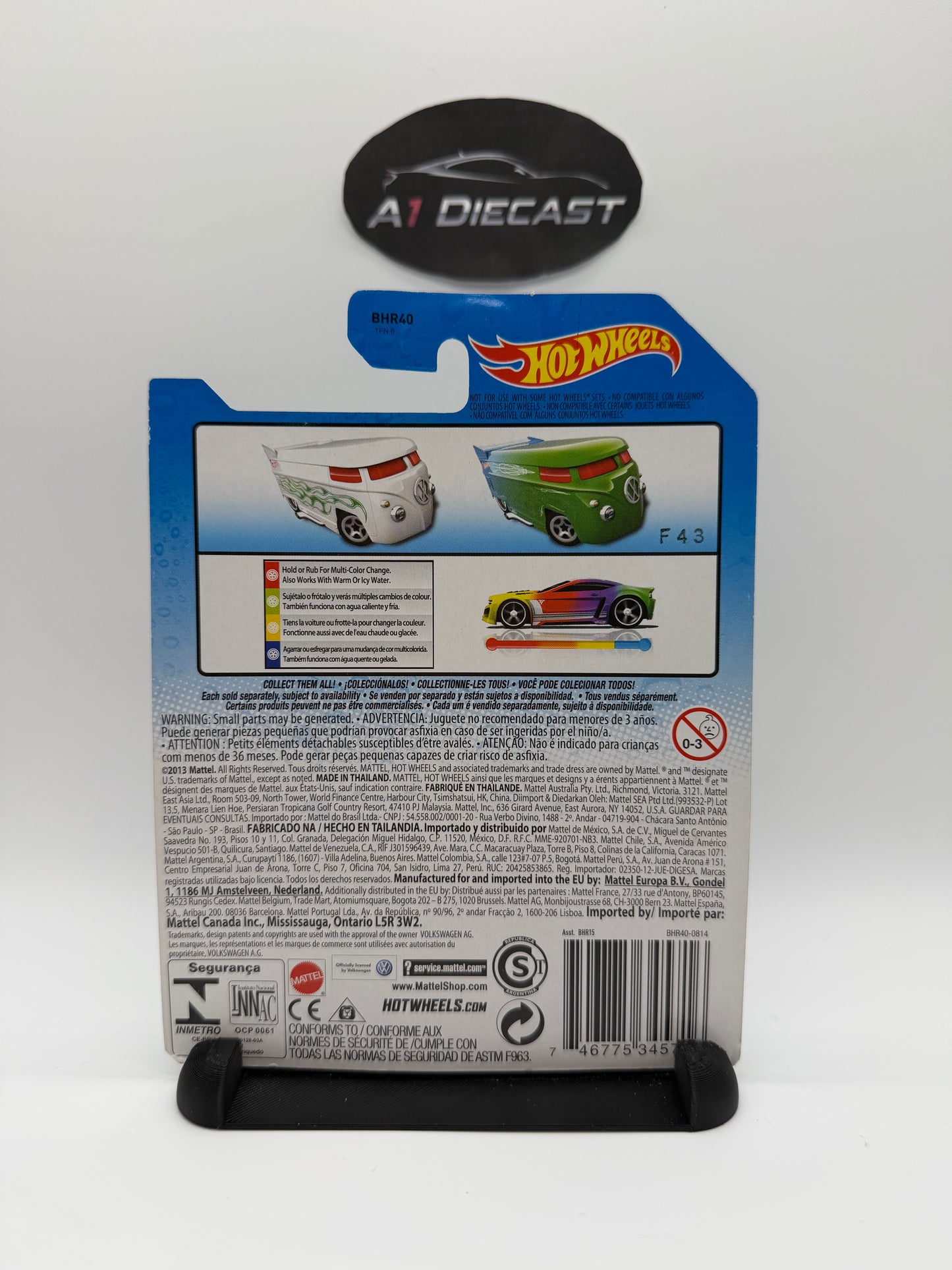 Hot Wheels VW Drag Bus Colour Shifters