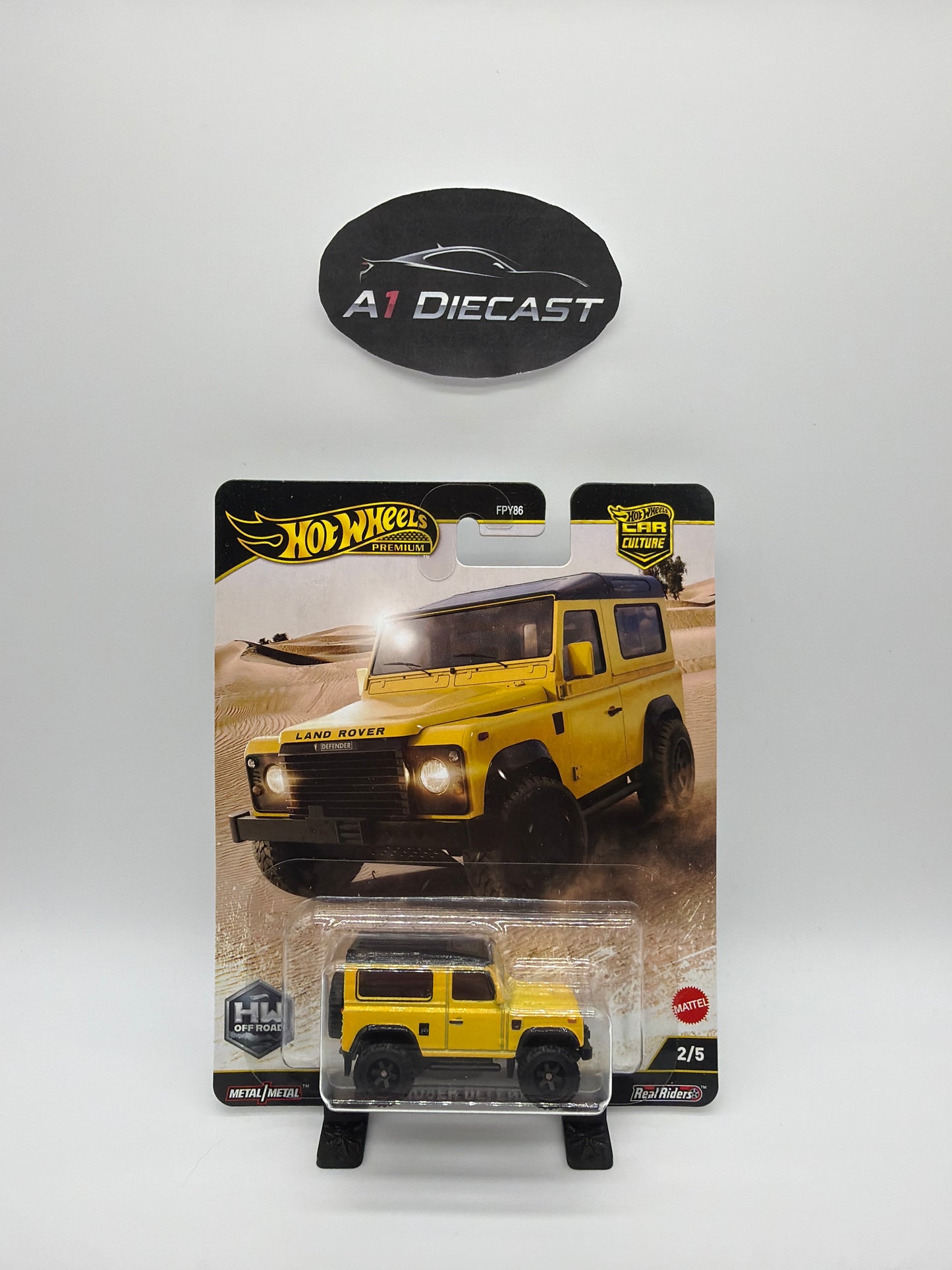 Hot Wheels Premium Car Culture Land Rover Defender 90