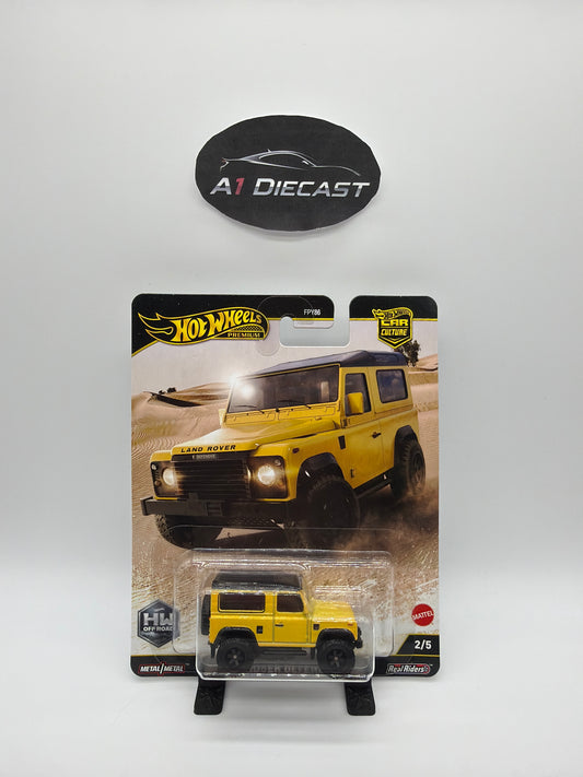 Hot Wheels Premium Car Culture Land Rover Defender 90