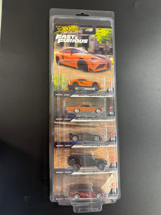 Hot Wheels Premium Set of 5 Protector