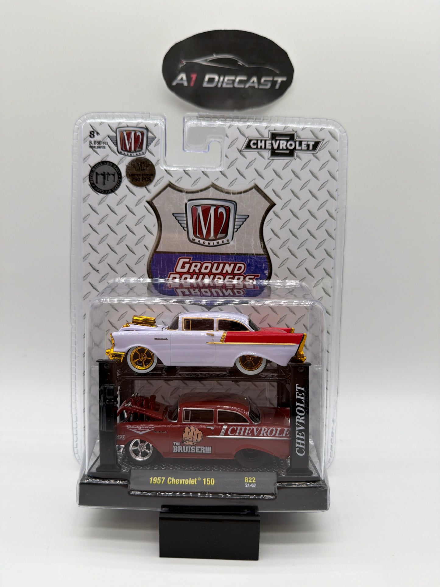 M2 Machines Ground Pounders 1958 Chevrolet 150 Chase