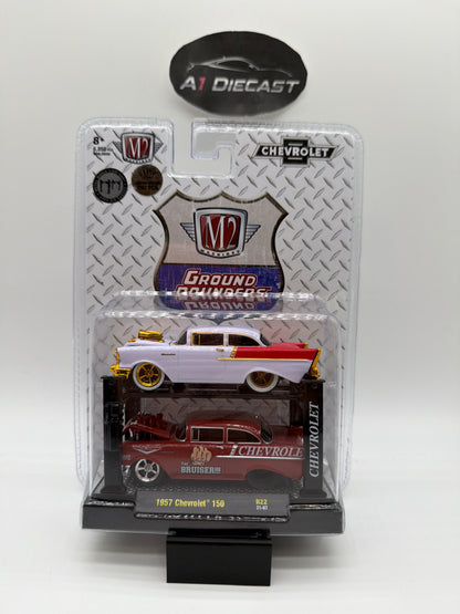 M2 Machines Ground Pounders 1958 Chevrolet 150 Chase