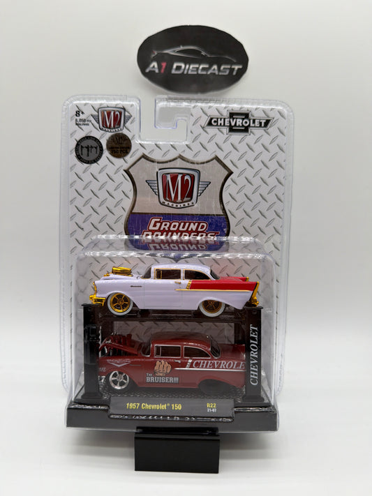 M2 Machines Ground Pounders 1958 Chevrolet 150 Chase