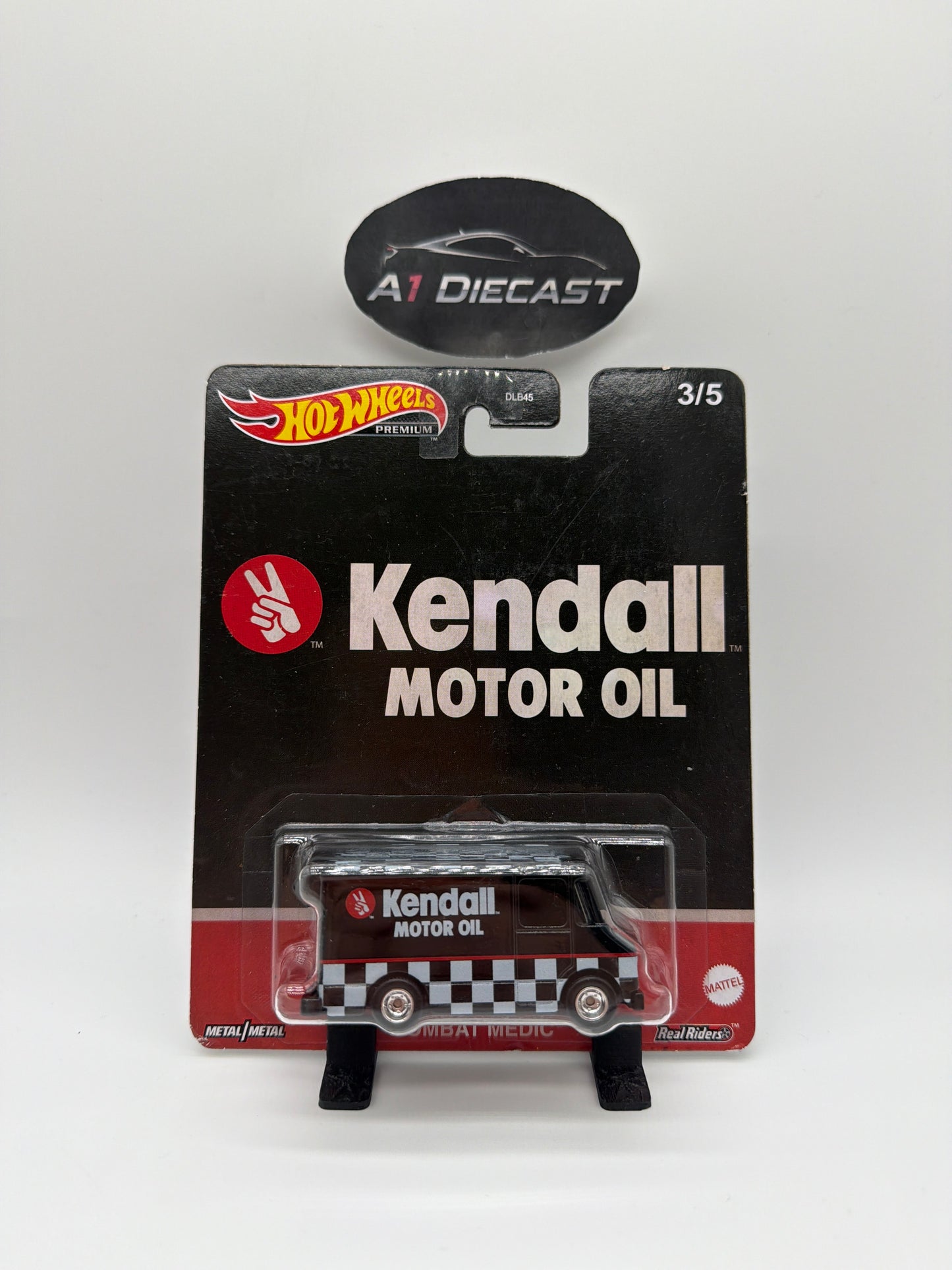 Hot Wheels Premium Kendall Motor Oil Combat Medic