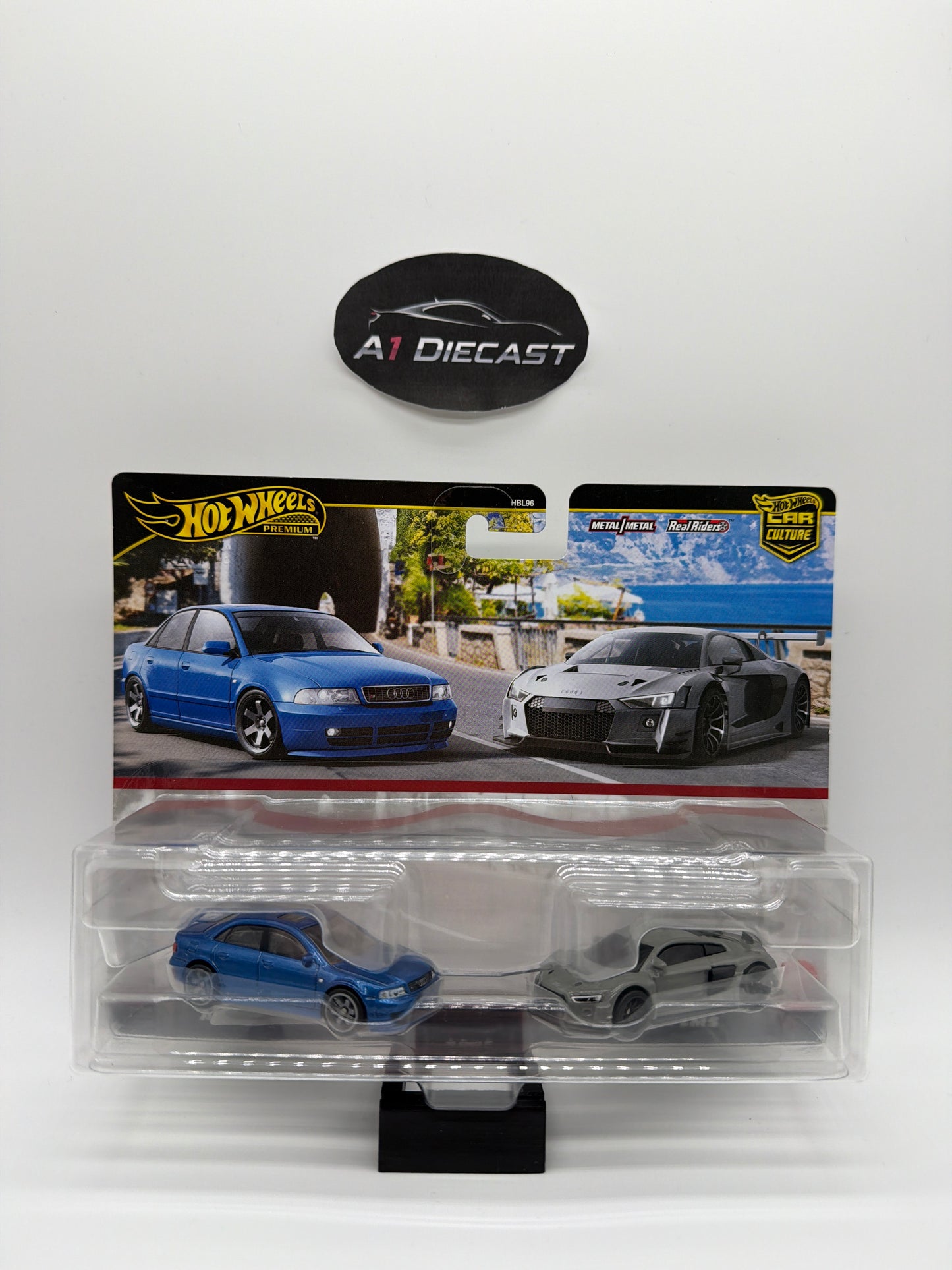 Hot Wheels Premium Car Culture Audi S4 Quattro & Audi R8 LMS