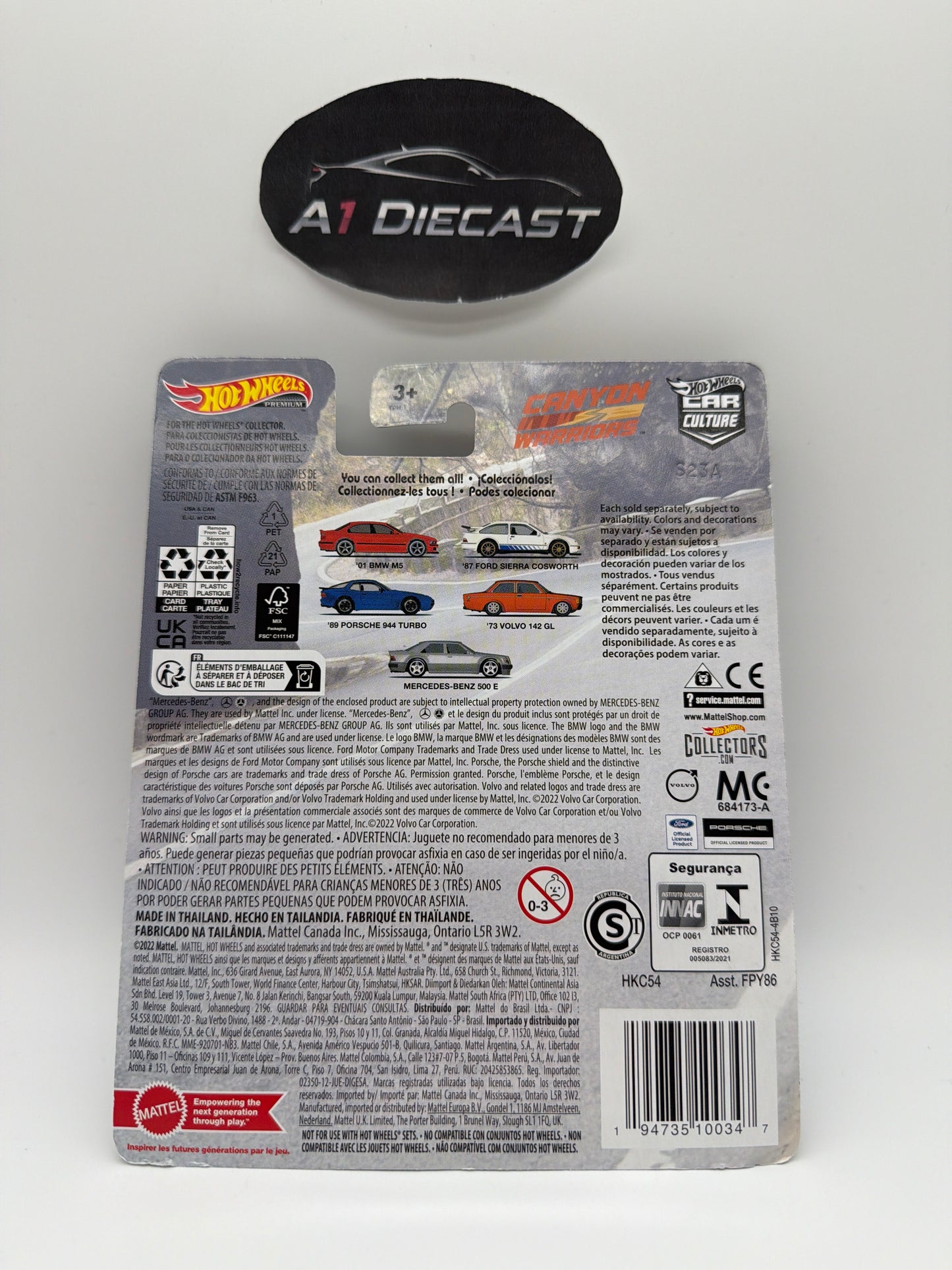 Hot Wheels Premium Car Culture ‘87 Ford Sierra Cosworth