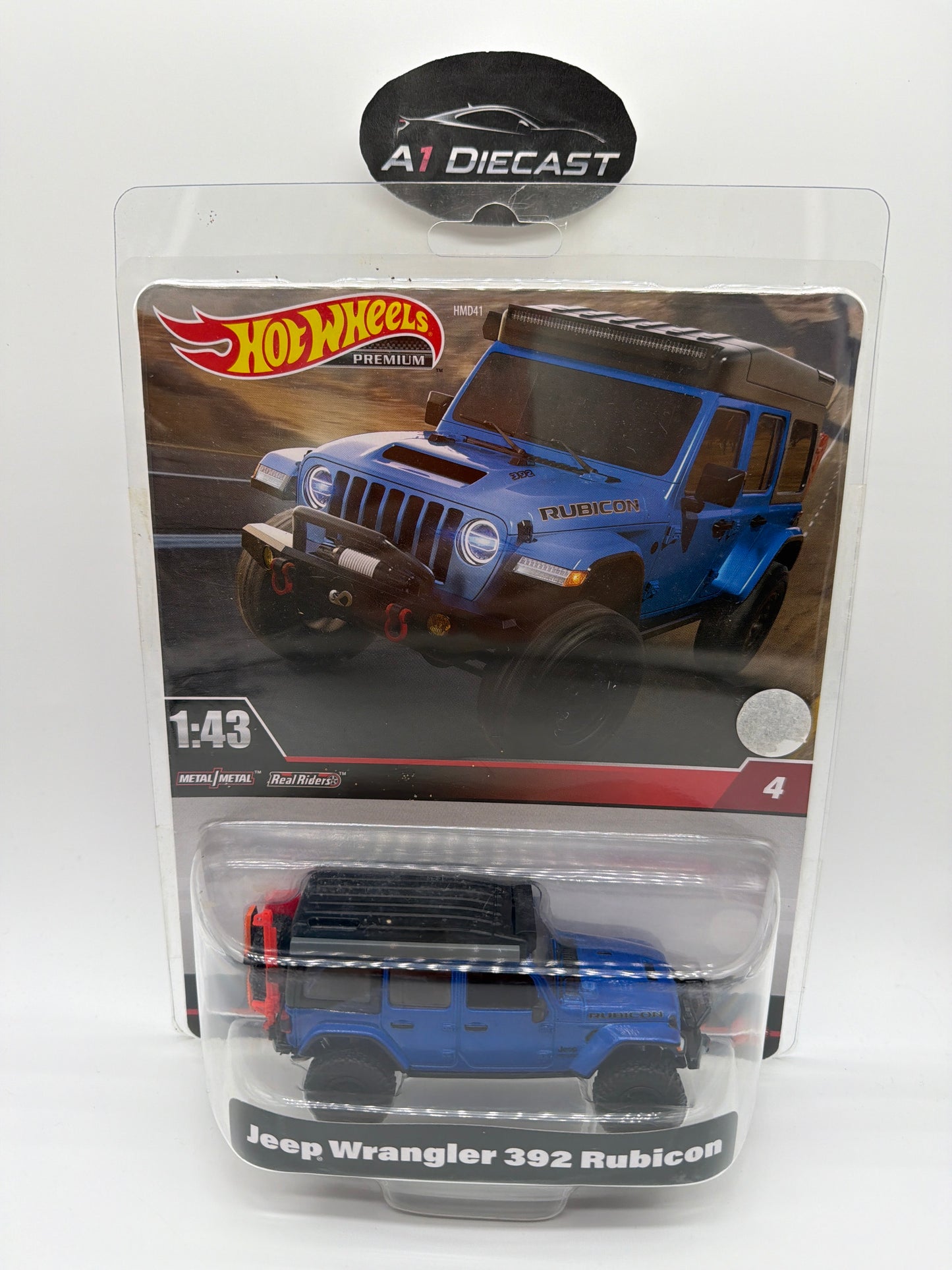 Hot Wheels Premium 1:43 Jeep Wrangler 392 Rubicon
