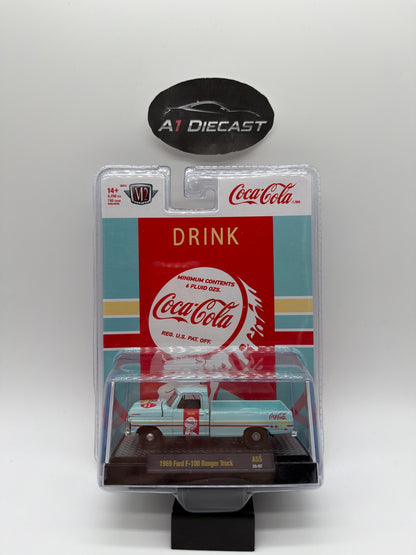 M2 Machines Coca-Cola 1969 Ford F-100 Range Truck