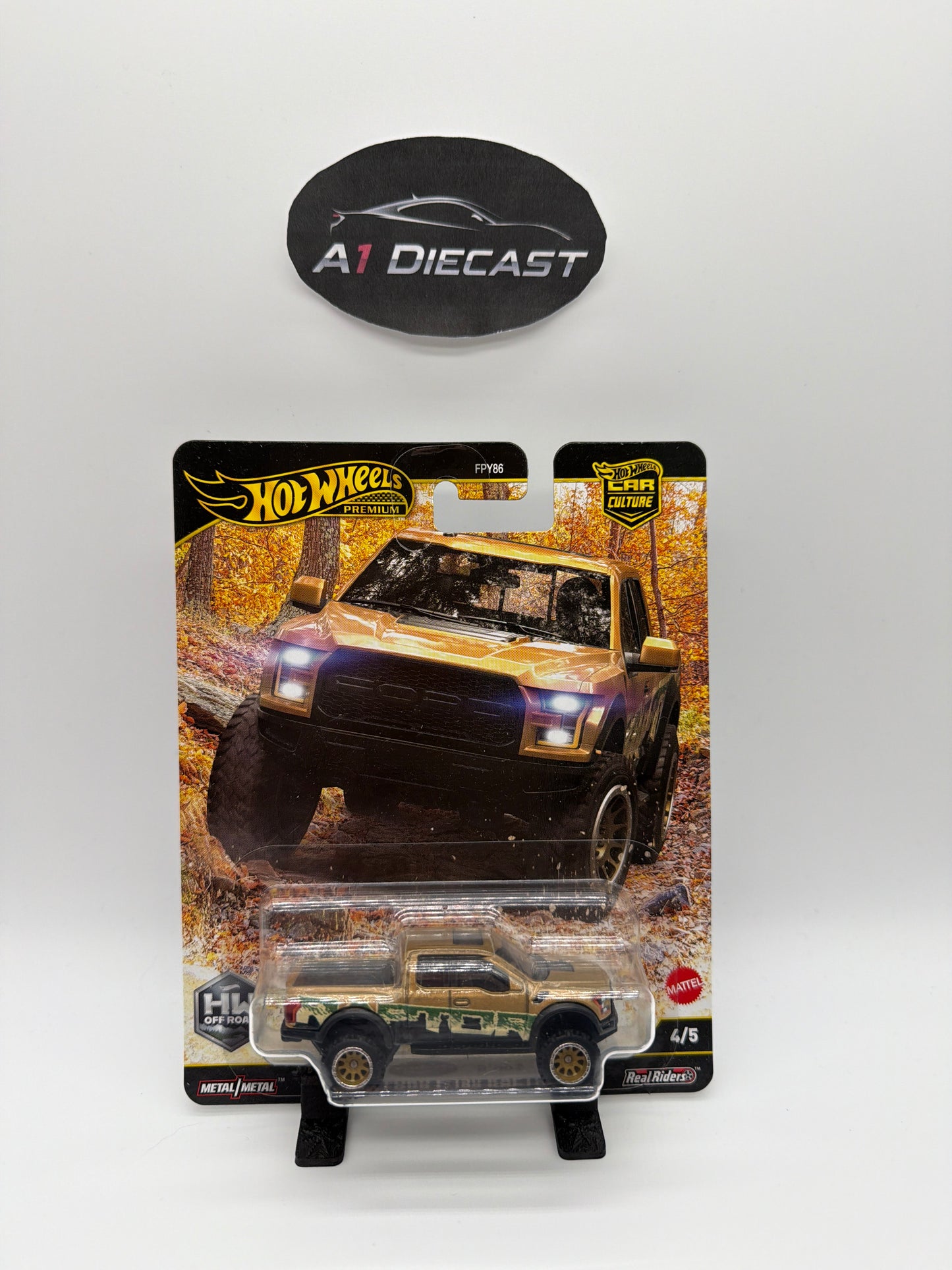 Hot Wheels Premium Car Culture 2017 Ford F1-150 Raptor