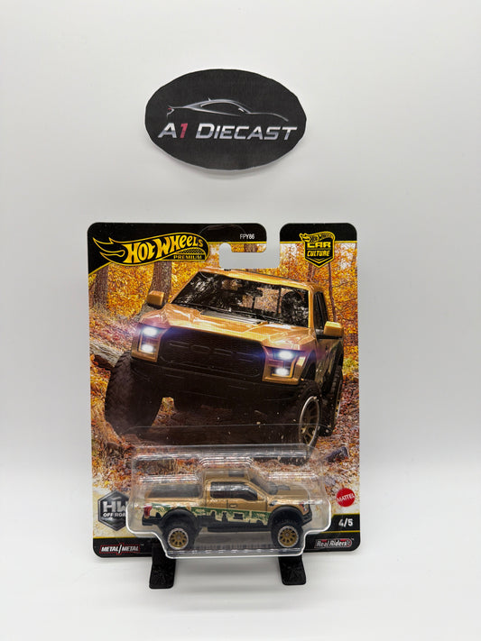 Hot Wheels Premium Car Culture 2017 Ford F1-150 Raptor